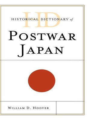 cover image of Historical Dictionary of Postwar Japan